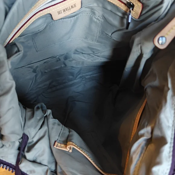 MZ Wallace Large Metro Quatro Tote in Raisin - Picture 6 of 9